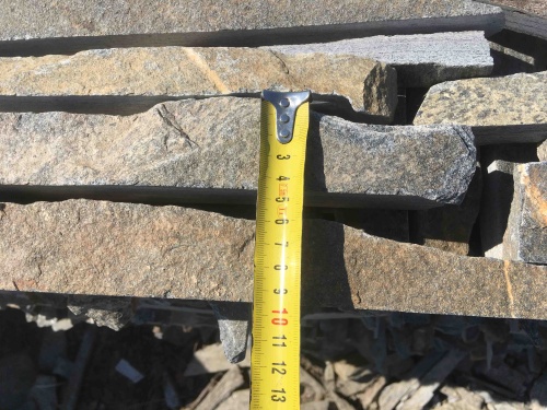 Горбушка златолит мультиколор для облицовки купить в Радужном