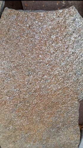 Плитняк златолит серебристый для цоколя, отмостки купить в Радужном