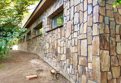 Плитняк кора дерева для цоколя, отмостки купить в Радужном