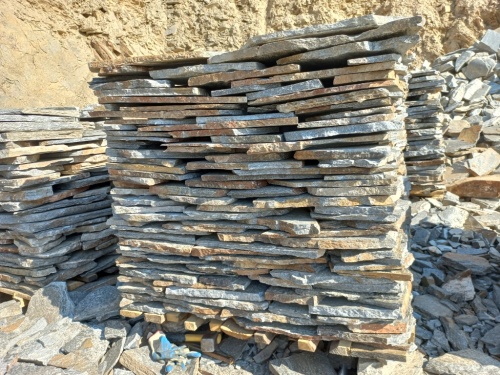 Плитняк серицит облицовочный 10-20мм купить в Радужном